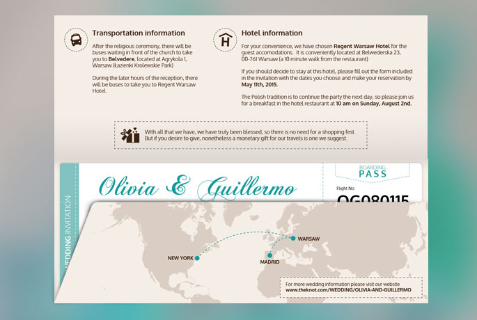 Diseño de invitaciones de boda con Illustrator.